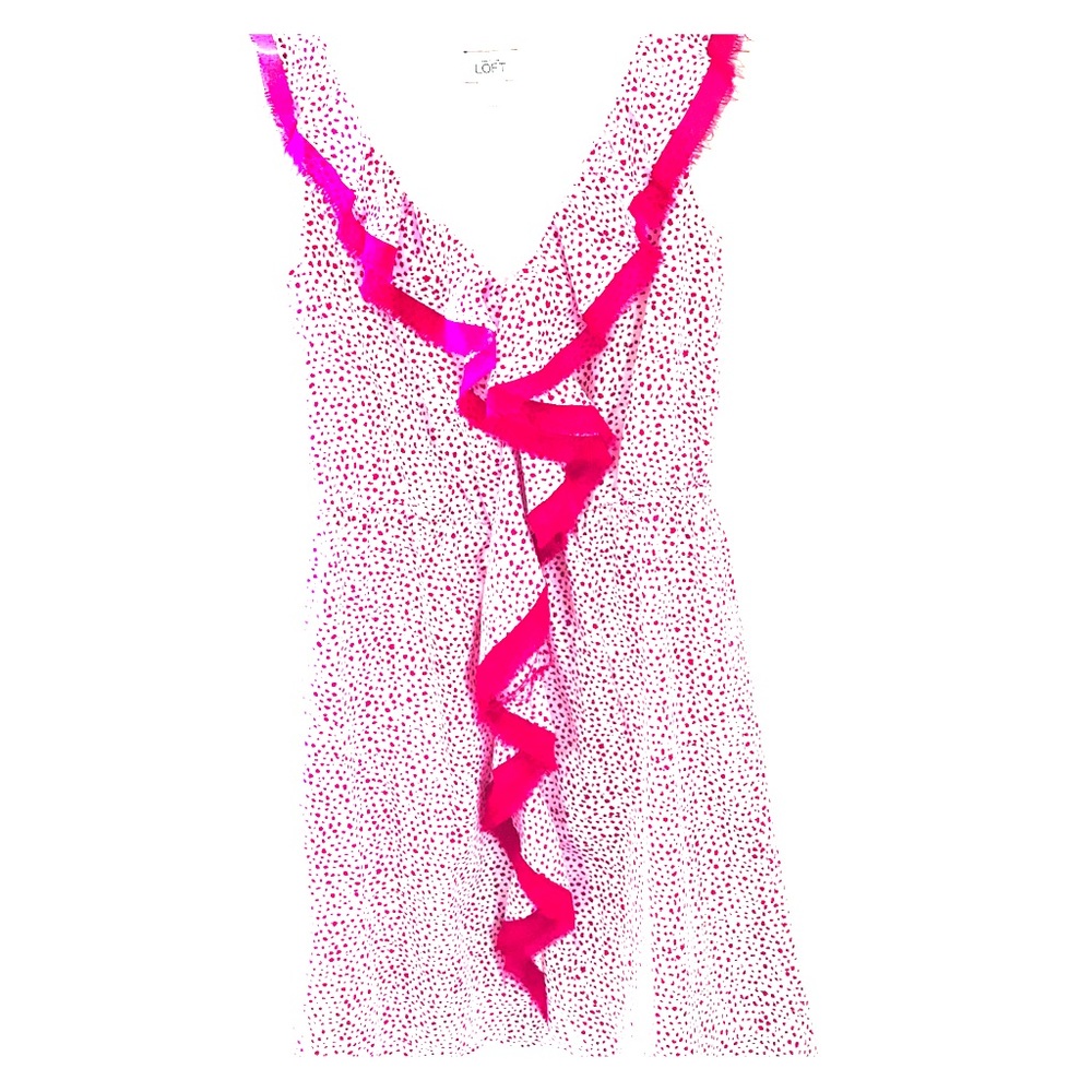 Pink and White Lightweight Dress